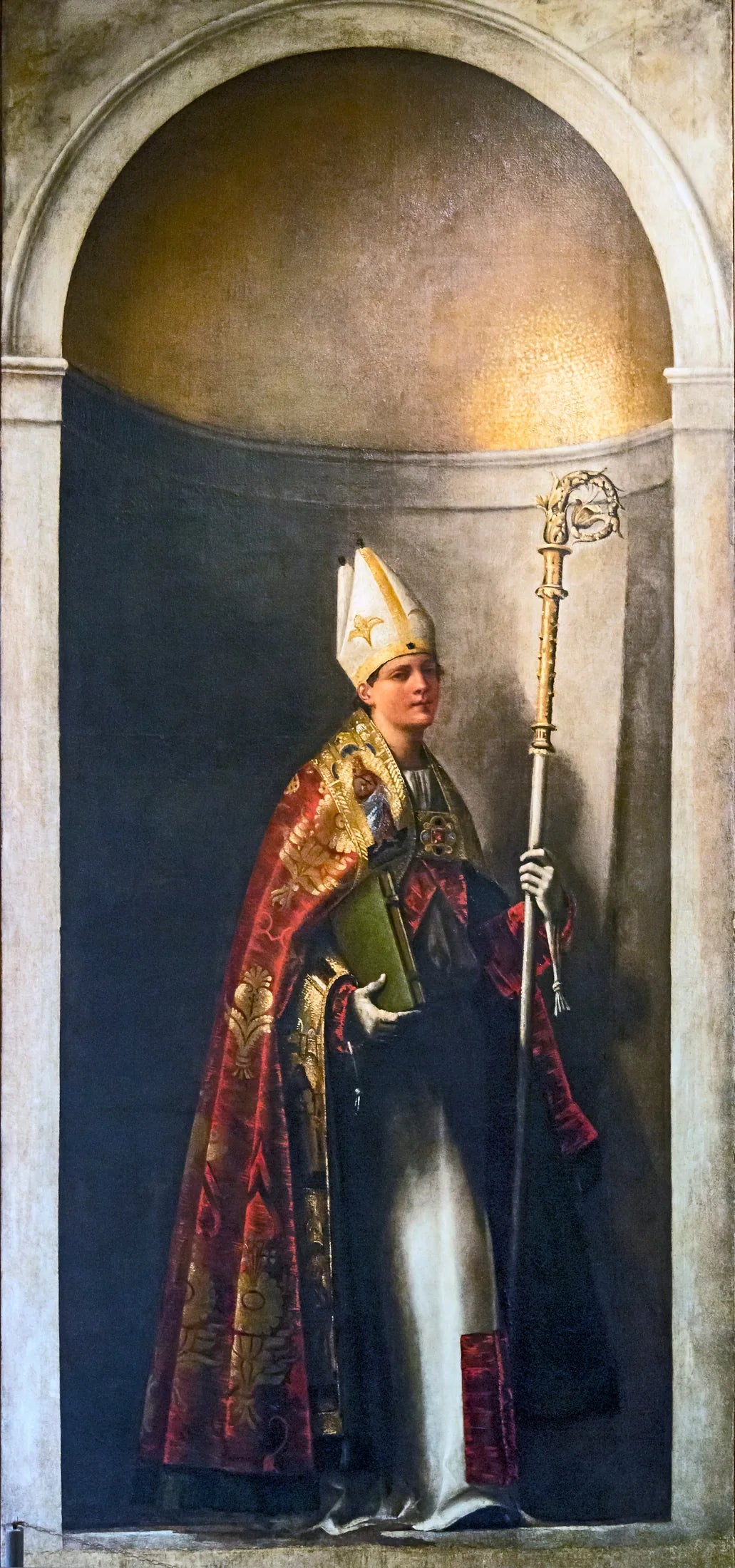 Saint Louis de Toulouse - Sebastiano del Piombo image 1 reproduction d’œuvre d’art à l’huile