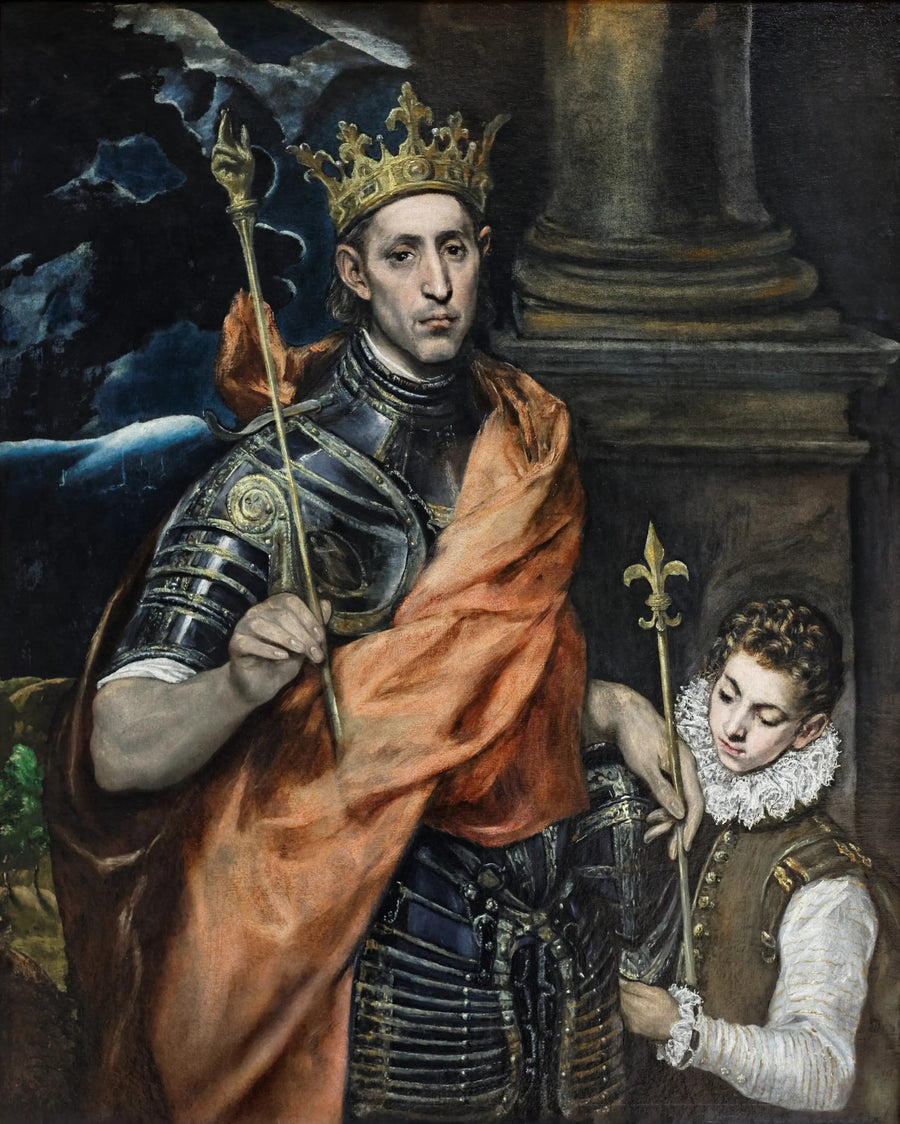 Saint Louis, konge af Frankrig - El Greco