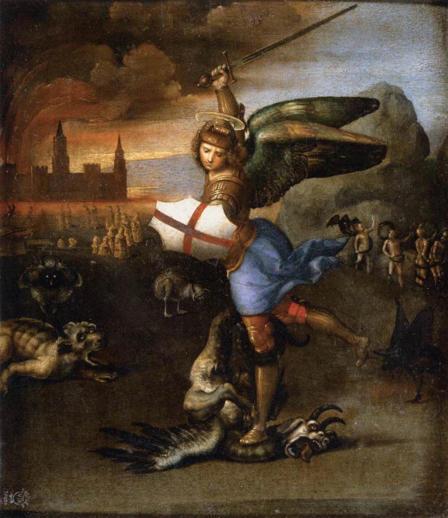 Saint Michel - Raphaël Sanzio