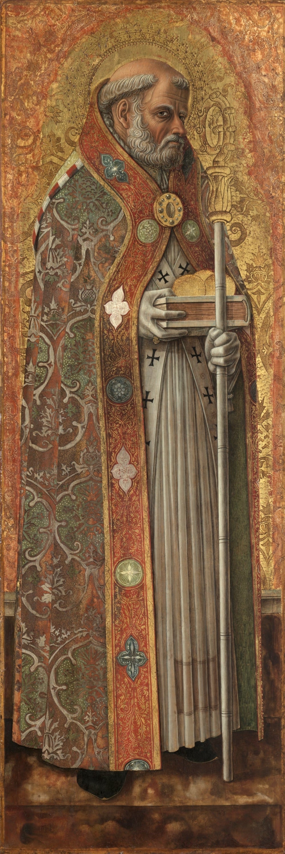 Saint Nicolas de Bari - Carlo Crivelli - Alpha Reproduction