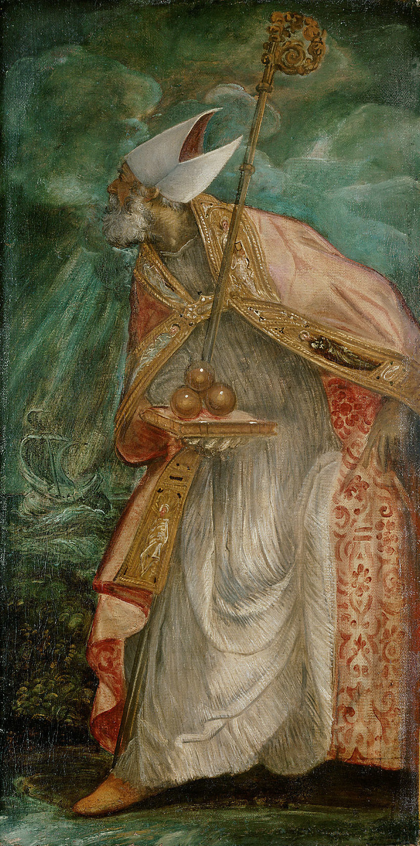 Saint Nicolas de Bari - Jacopo Tintoretto - Alpha Reproduction
