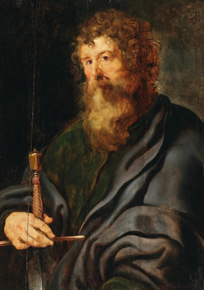 Sankt Paul med et sværd - Peter Paul Rubens