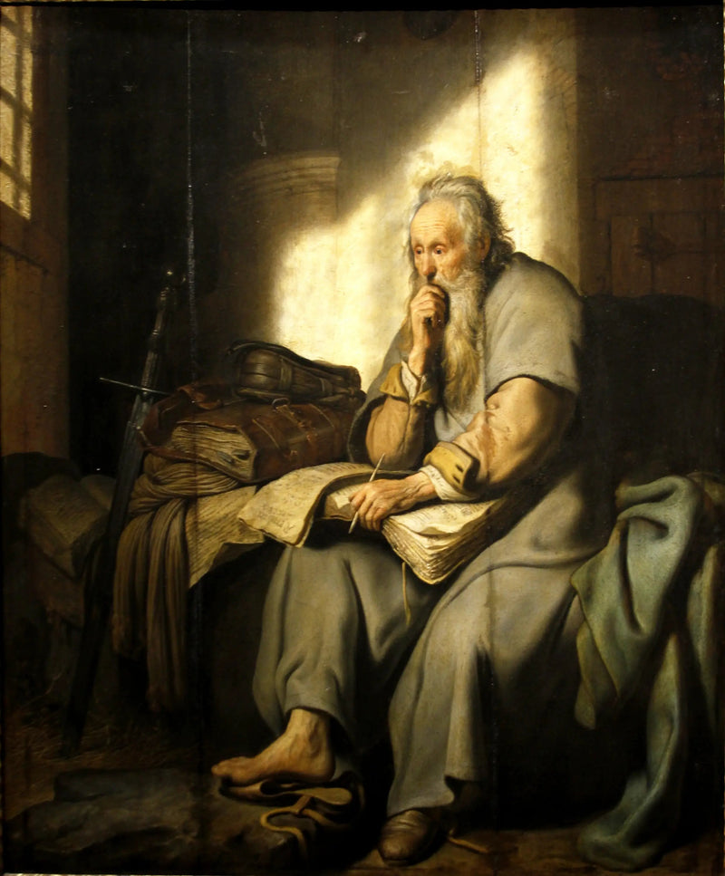 Sankt Paul i fængsel - Rembrandt