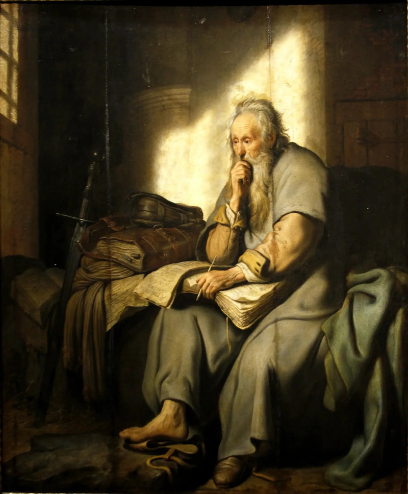 Sankt Paul i fængsel - Rembrandt