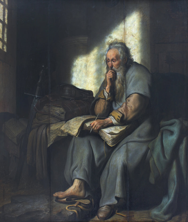 Sankt Paul i fængsel - Rembrandt