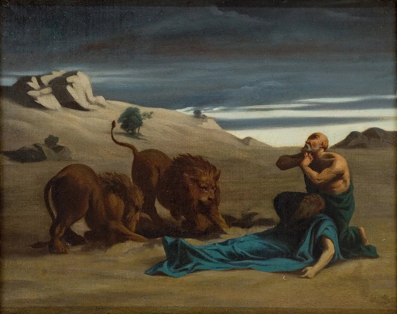Sankt Paul omgivet af løver - Alexandre Cabanel