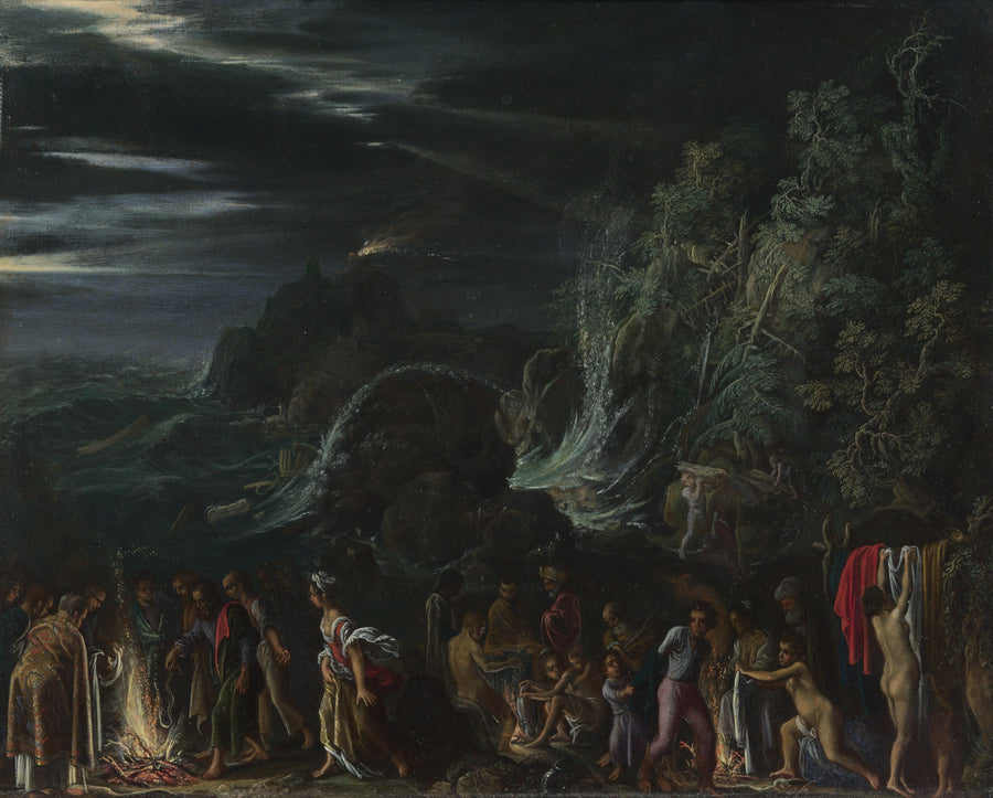 Saint Paul à Malte - Adam Elsheimer