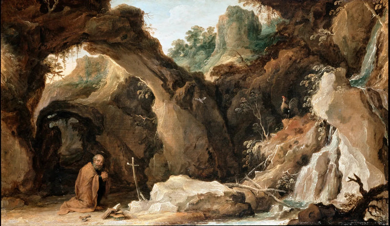 Saint Pierre en pénitence - David Teniers den Yngre