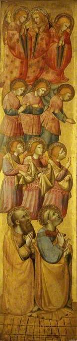 Sankt Peter og Sankt Paul med engle - Olivuccio di Ciccarello