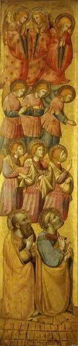 Sankt Peter og Sankt Paul med engle - Olivuccio di Ciccarello