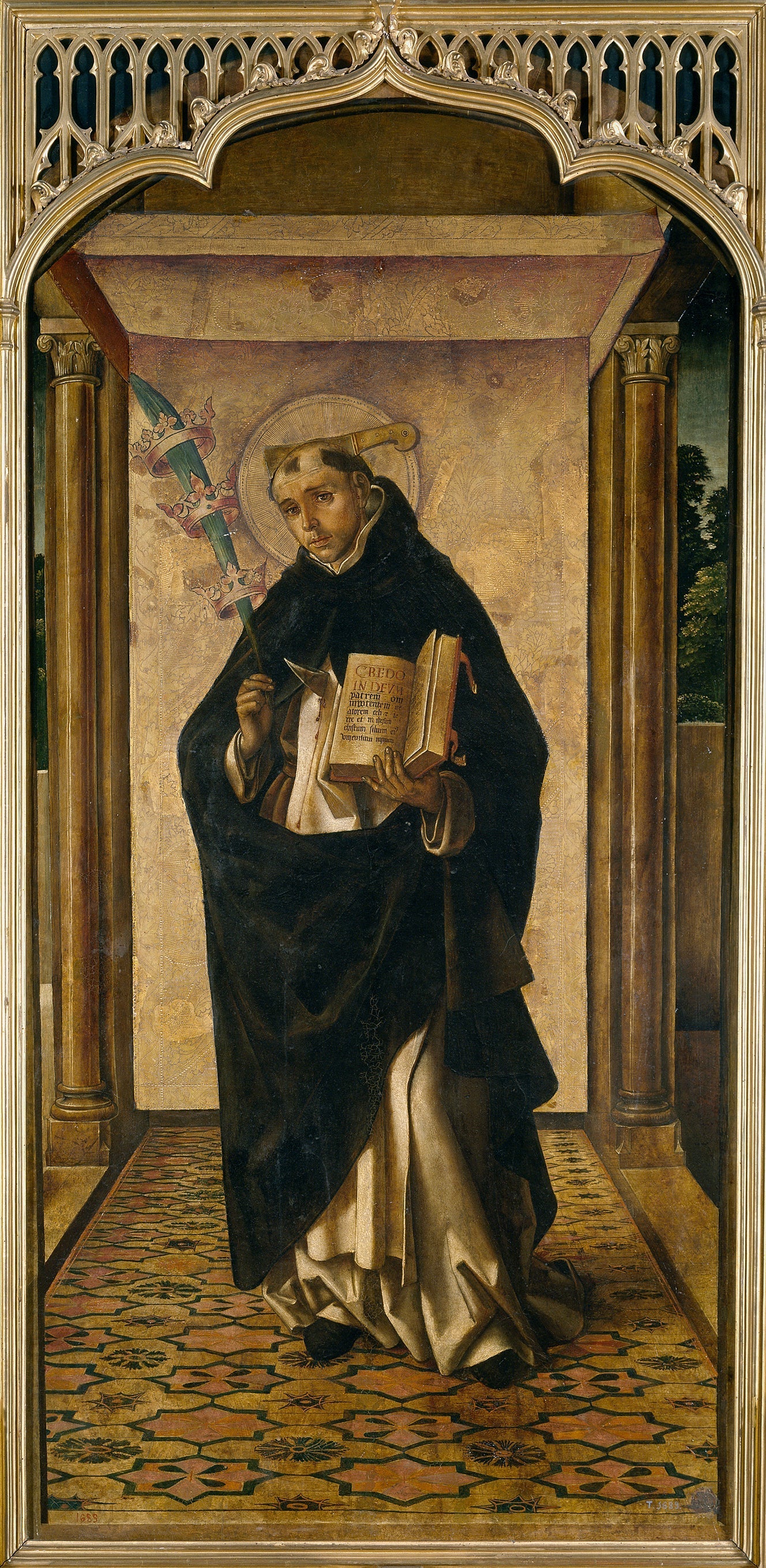 Saint Pierre Martyr - Pedro Berruguete - Alpha Reproduction