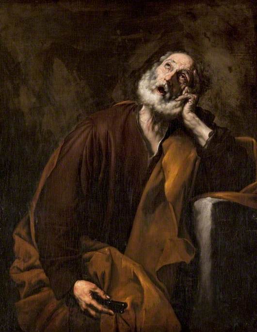Saint Pierre Omvendt - Jusepe de Ribera