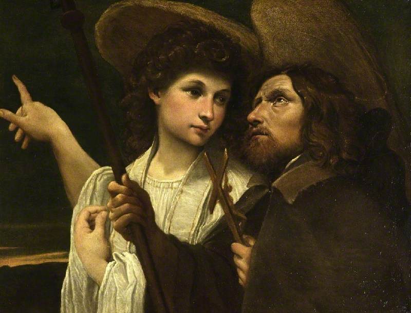 Saint Roch og Englen - Annibale Carracci