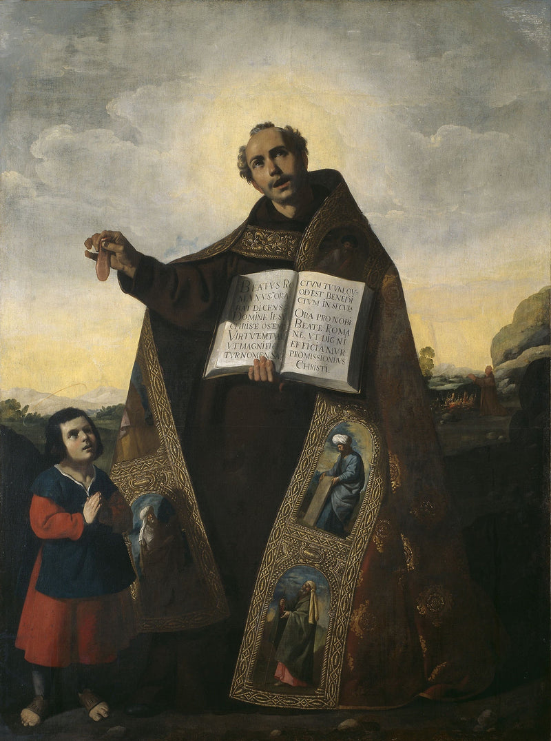 Saint Romain d'Antioche og Saint Barulas - Francisco de Zurbarán