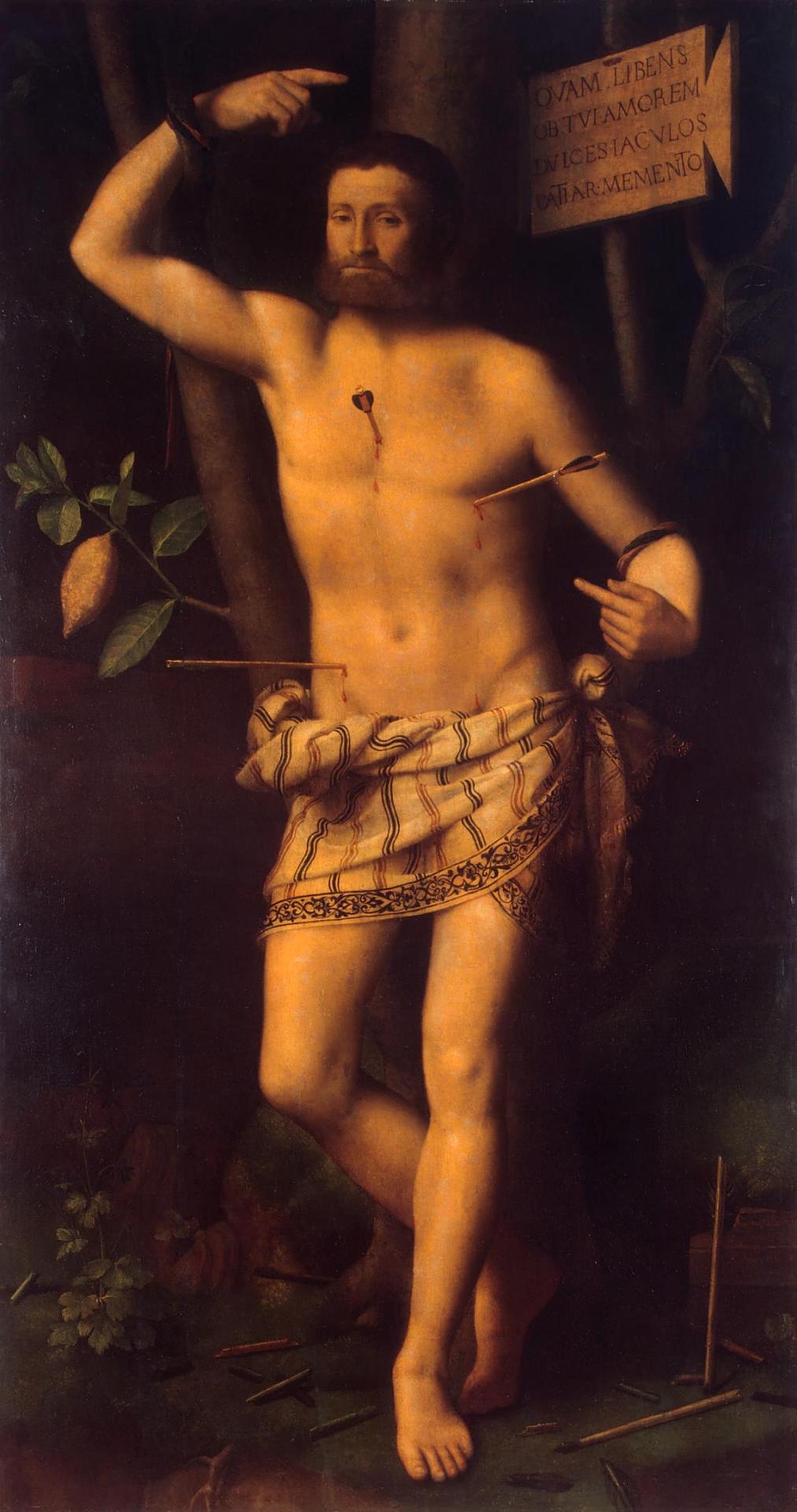 Saint Sébastien - Bernardino Luini - Alpha Reproduction