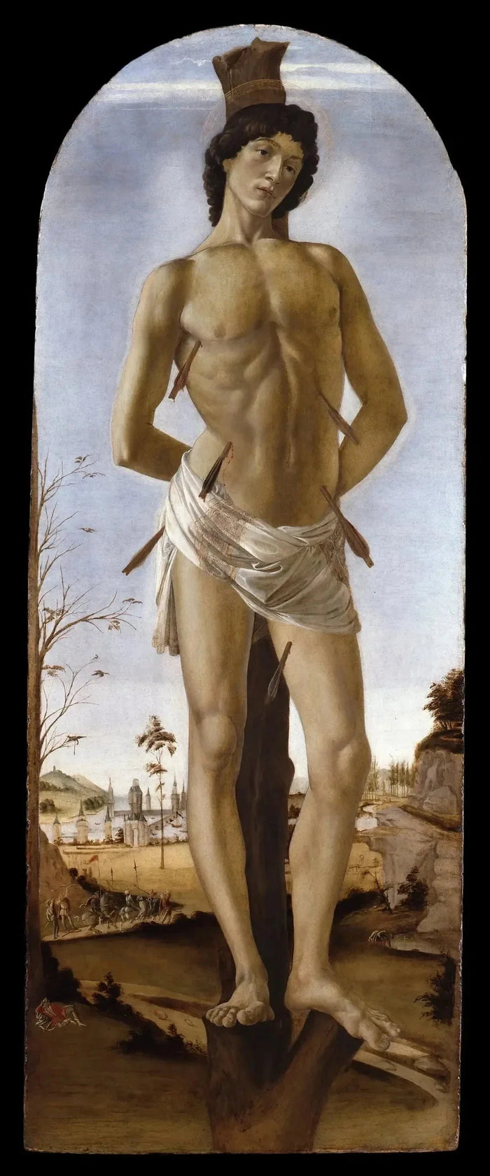 San Sebastian, 1474 - Sandro Botticelli