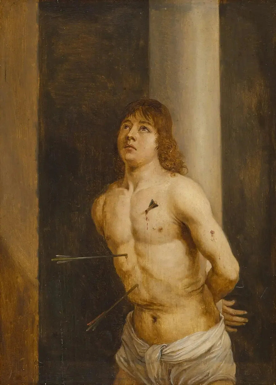 Saint Sebastian - David Teniers den Yngre
