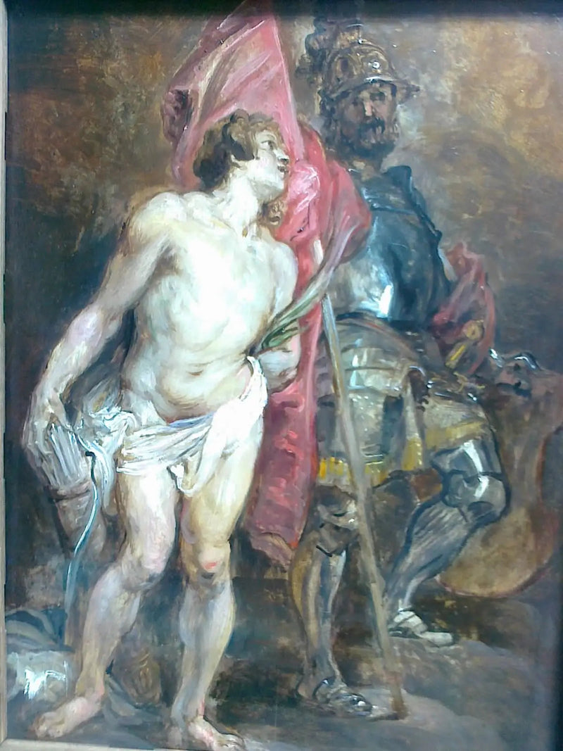 Saint Sébastien og Saint Georges - Peter Paul Rubens