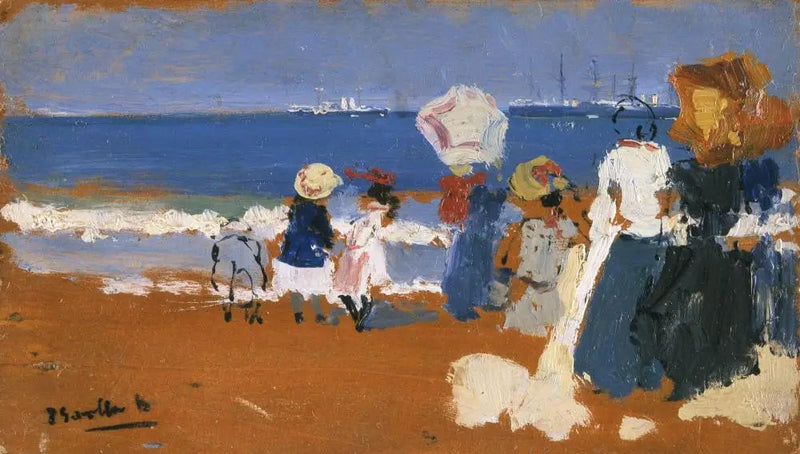 Sankt Sebastian (Parasol) - Joaquín Sorolla