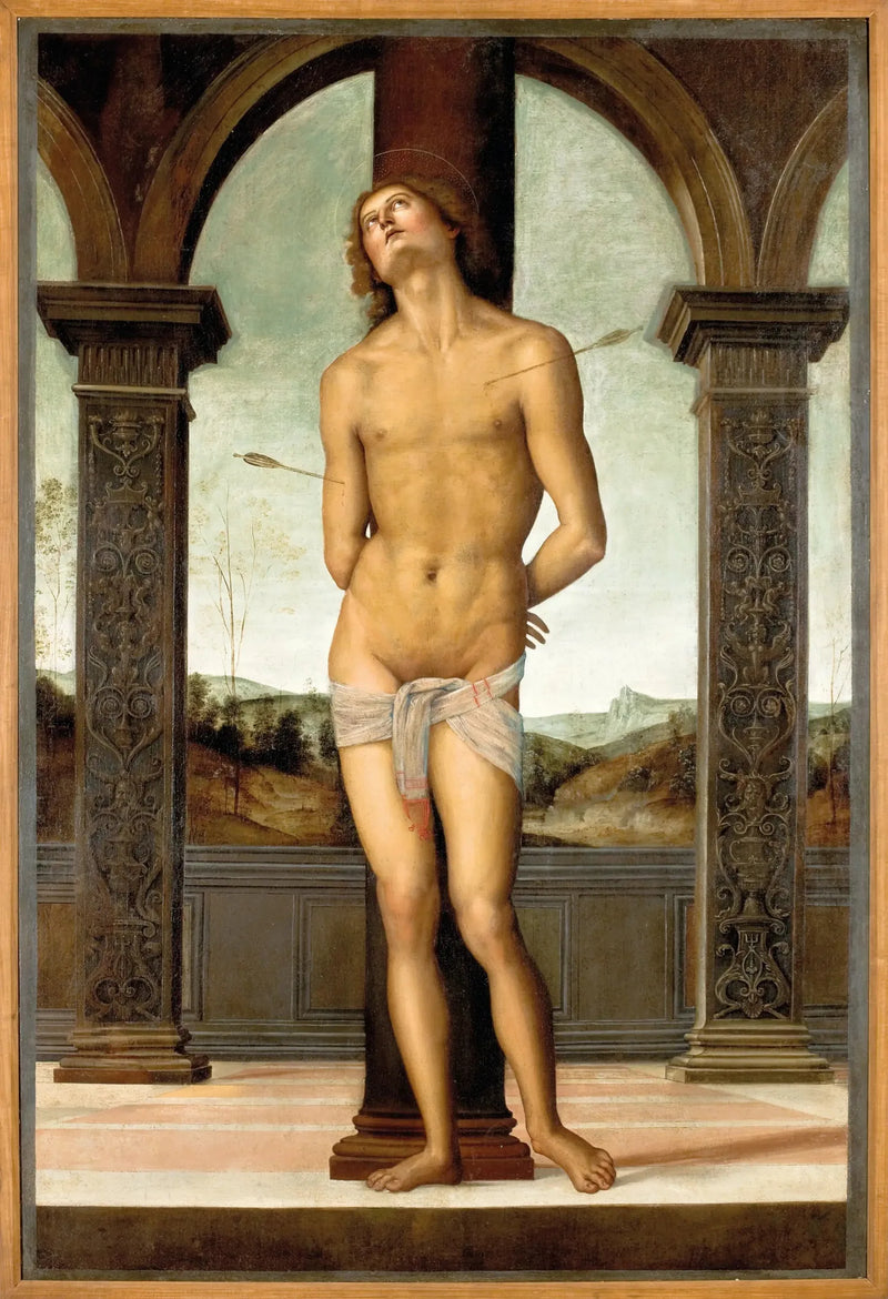 Saint Sebastian - Pietro Perugino