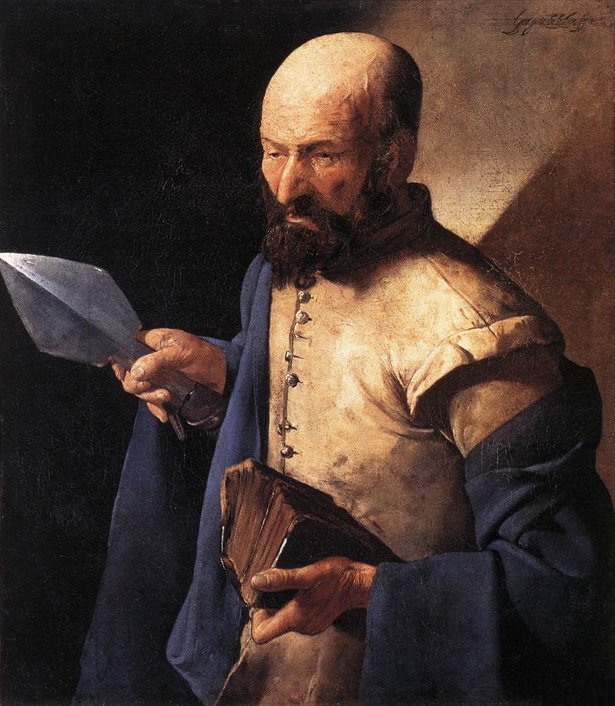Saint Thomas à la pique - Georges de La Tour - Alpha Reproduction