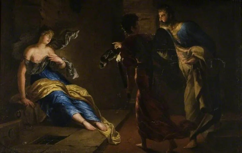 Sainte Agathe helbredt af Sankt Peter - Gerrit van Honthorst