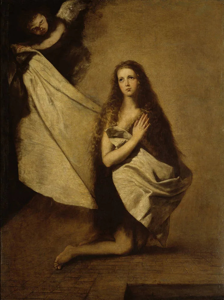 Sainte Agnès i fængsel - Jusepe de Ribera