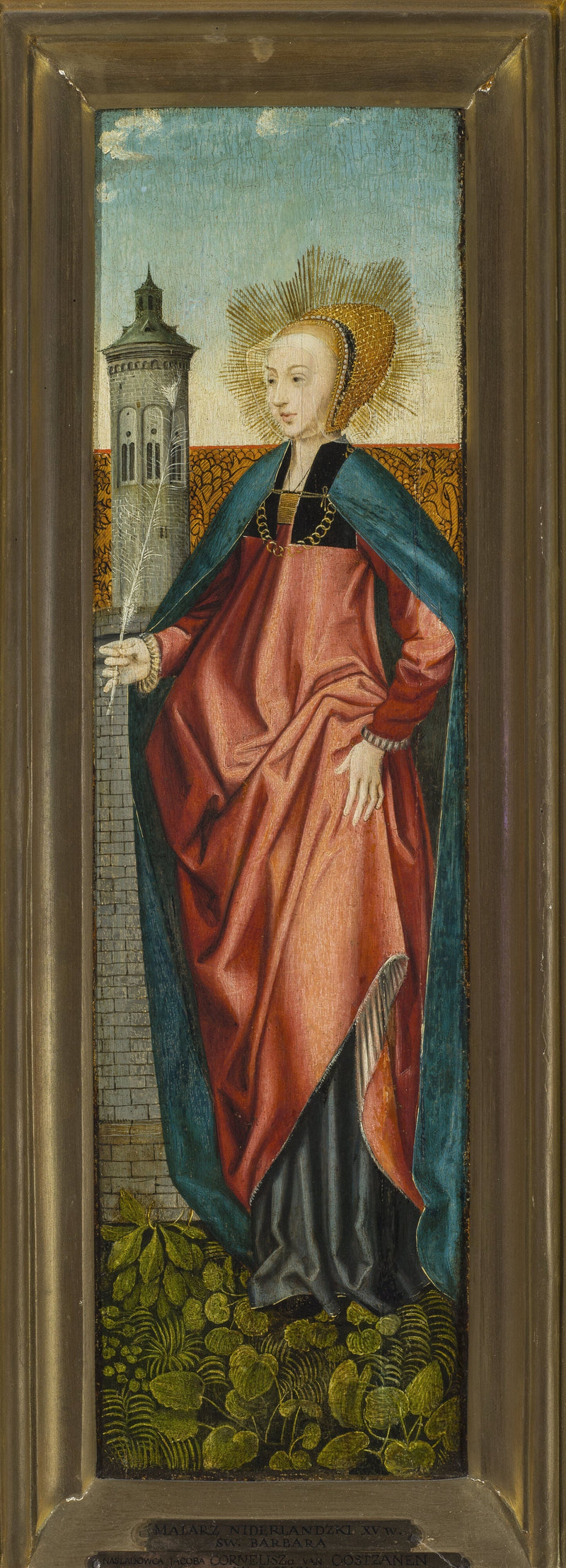 Sainte Barbe - Jacob Cornelisz van Oostsanen