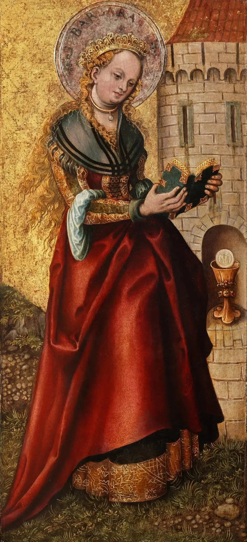 Sainte-Barbe - Lucas Cranach den Ældre
