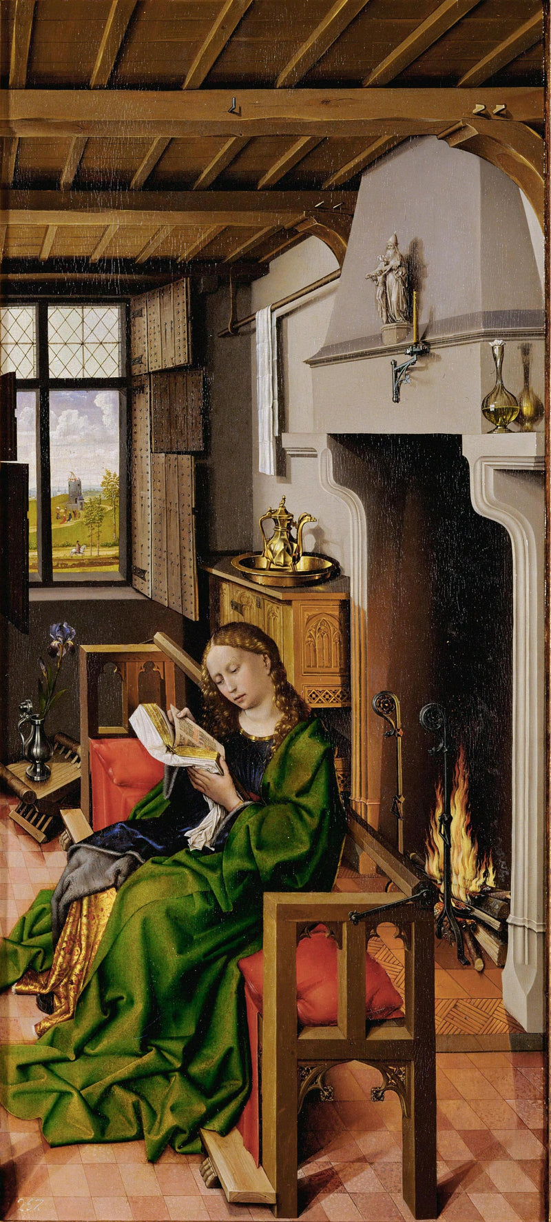 Sainte Barbe - Robert Campin