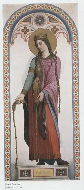Sankt Bathilde af Chelles - Jean-Auguste-Dominique Ingres
