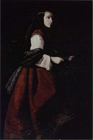 Sainte Casilda - Francisco de Zurbarán - Alpha Reproduction