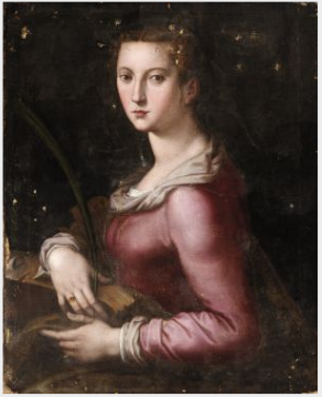 Sainte Catherine d'Alexandrie - Bronzino