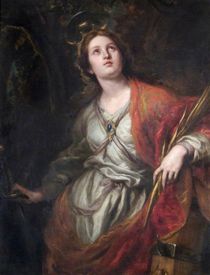 Sankt Katharina af Alexandria - Claudio Coello