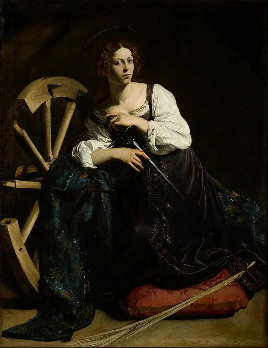 Sankt Katarina af Alexandria - Caravaggio