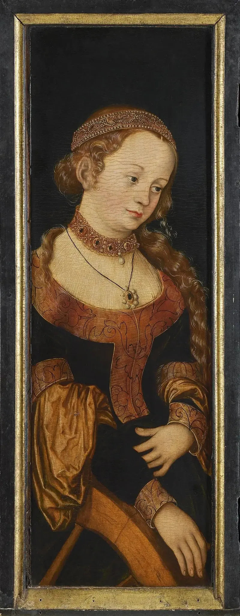 Sankt Katharina af Alexandria - Lucas Cranach den Ældre