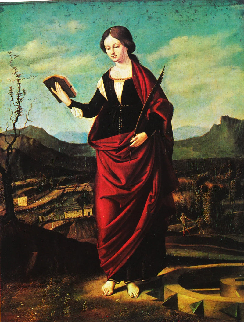 Sainte Catherine d'Alexandrie - Marco Basaiti