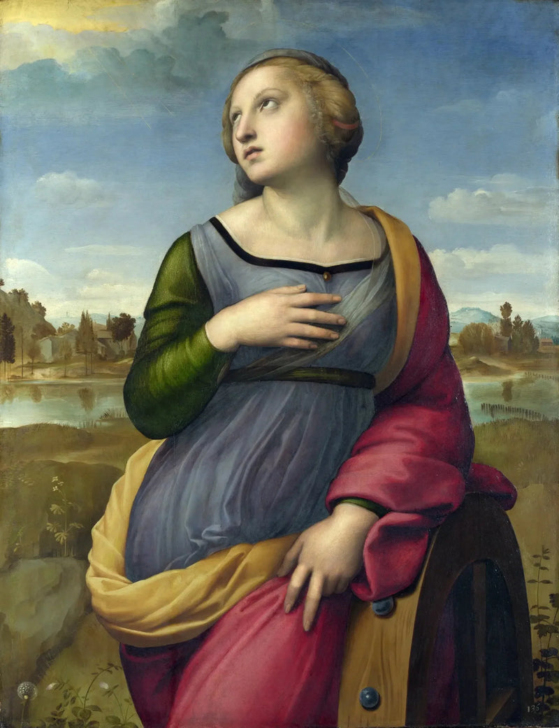 Sankt Katarina af Alexandria - Raphael Sanzio