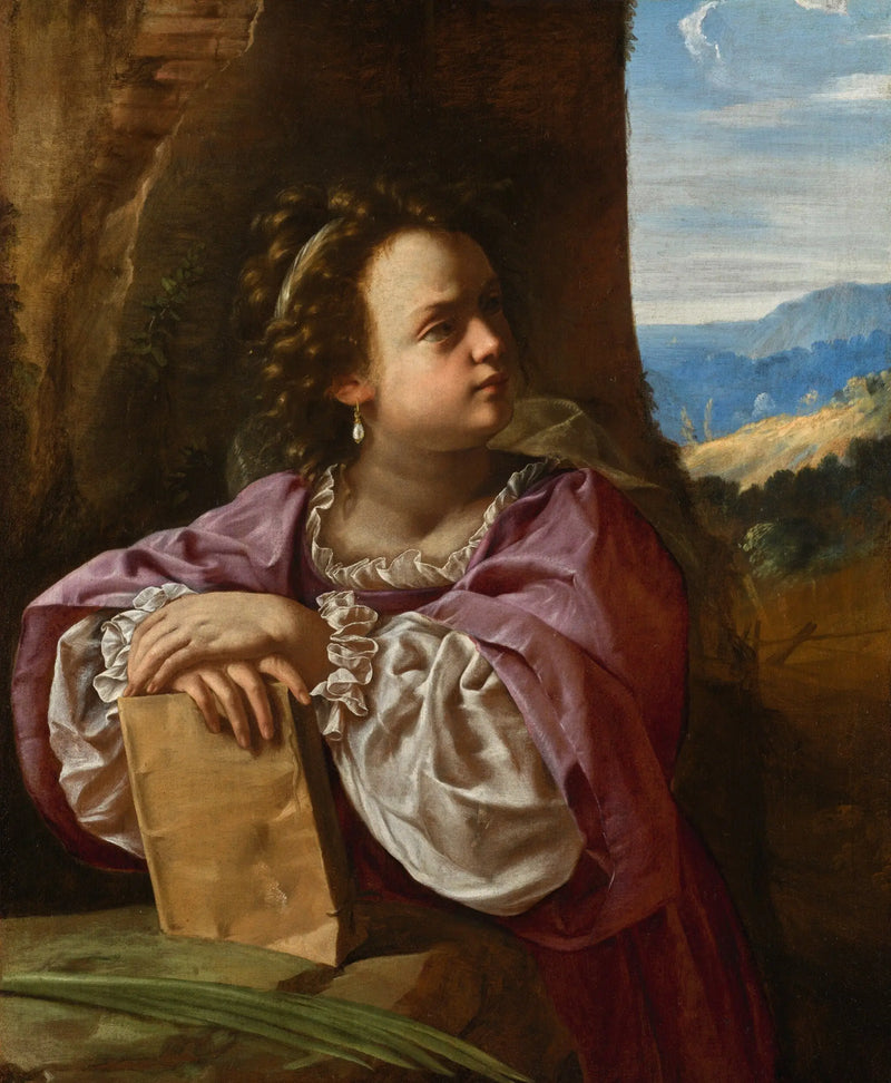 Sankt Katharina af Alexandria - Artemisia Gentileschi