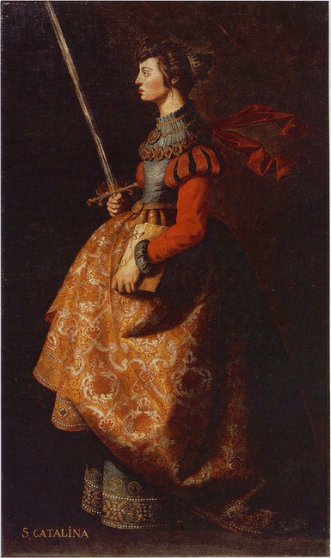 Sankt Katharina af Alexandria - Francisco de Zurbarán