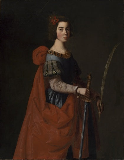 Sankt Katharina af Alexandria - Francisco de Zurbarán