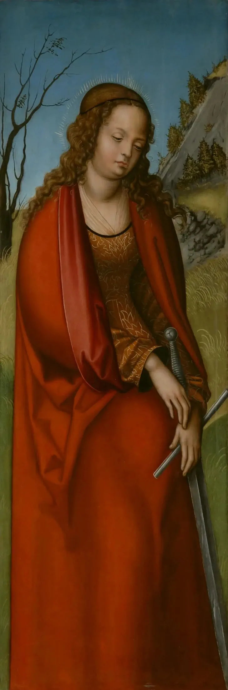 Sainte Catherine - Lucas Cranach den Ældre
