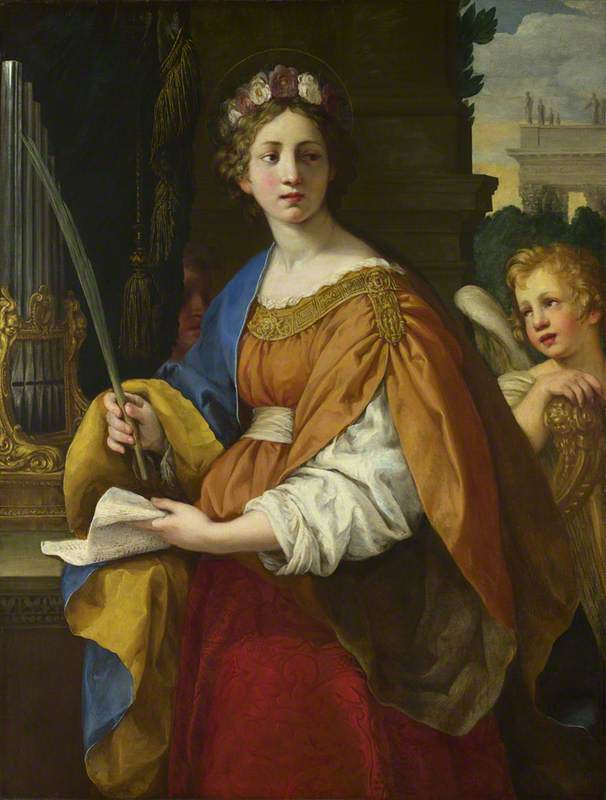 Sainte Cécile - Pietro da Cortona - Alpha Reproduction