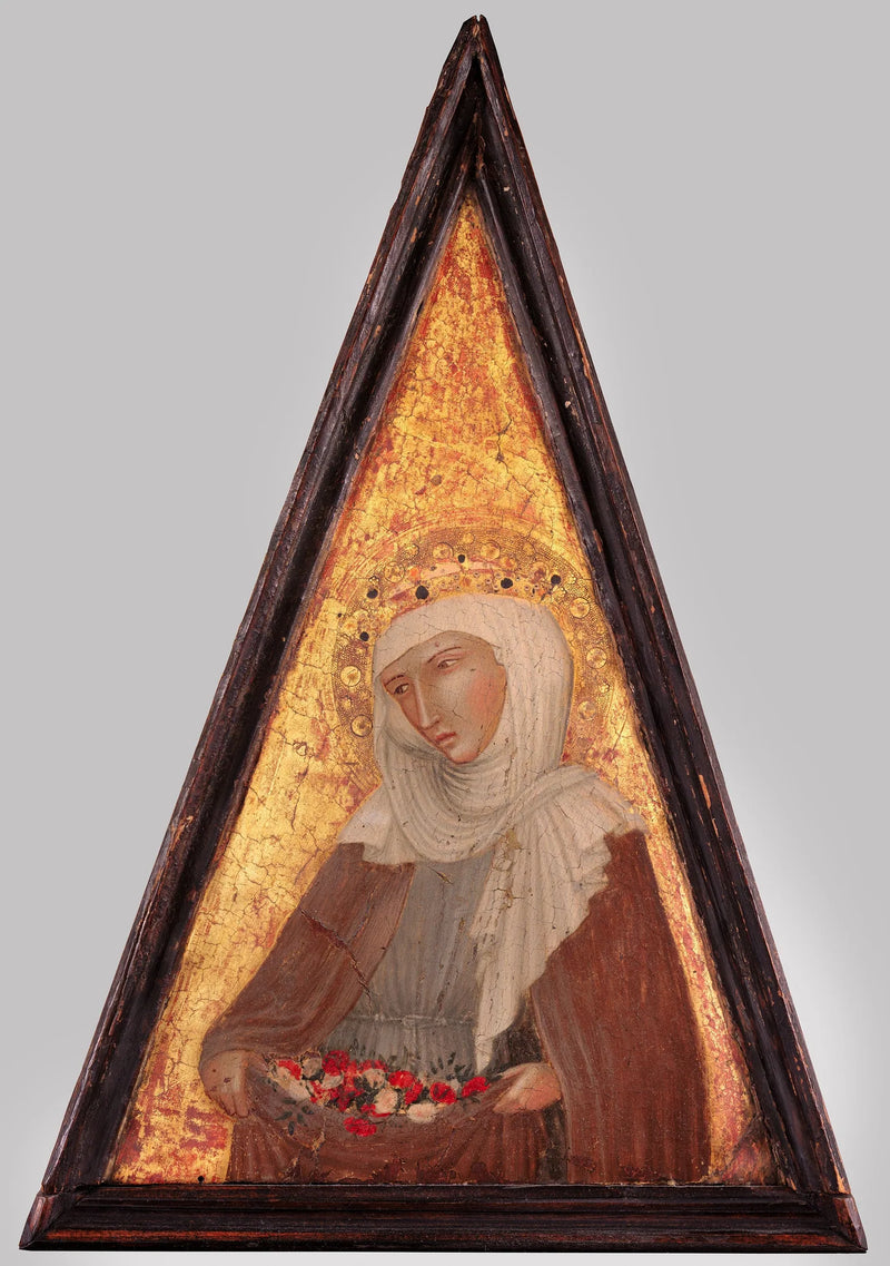 Sainte Elisabeth af Ungarn - Ambrogio Lorenzetti