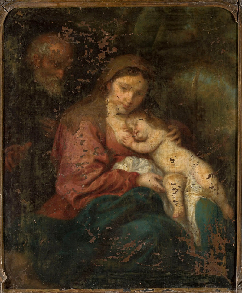 Den Hellige Familie - Antoine van Dyck