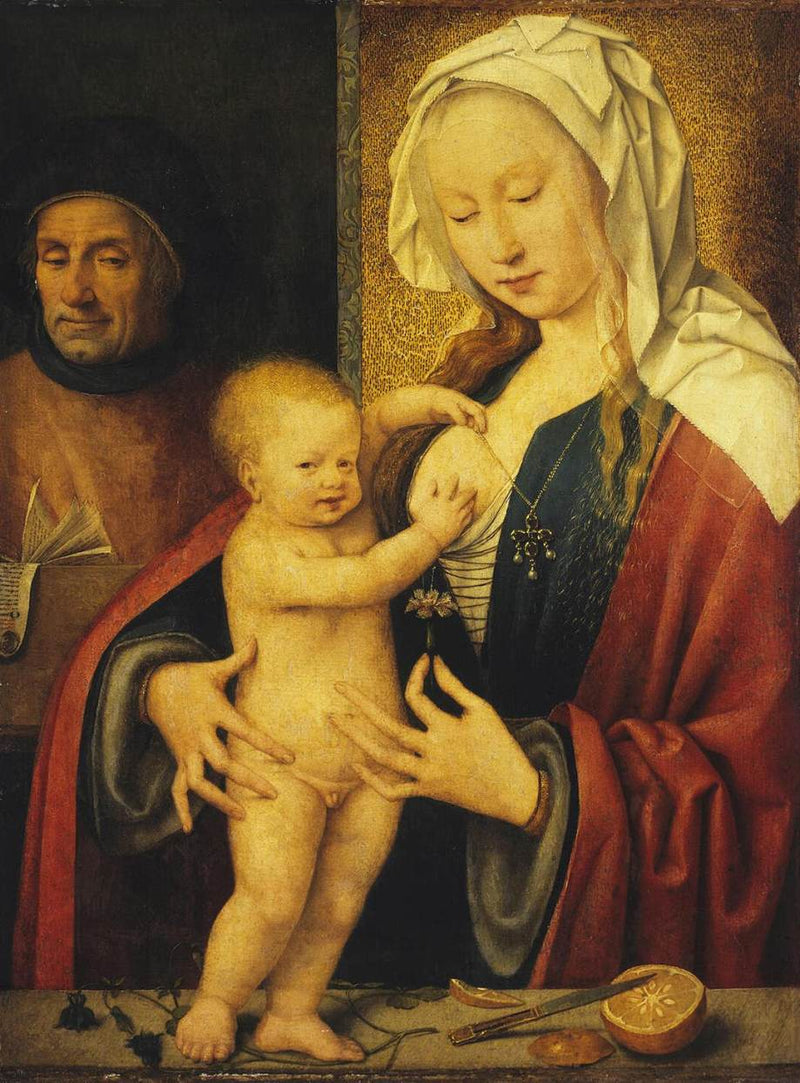 Hellig Familie - Joos van Cleve