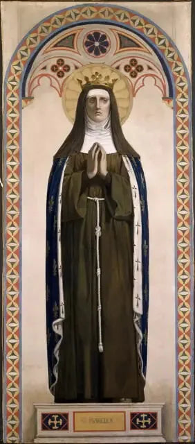 Sankt Isabelle af Frankrig - Jean-Auguste-Dominique Ingres