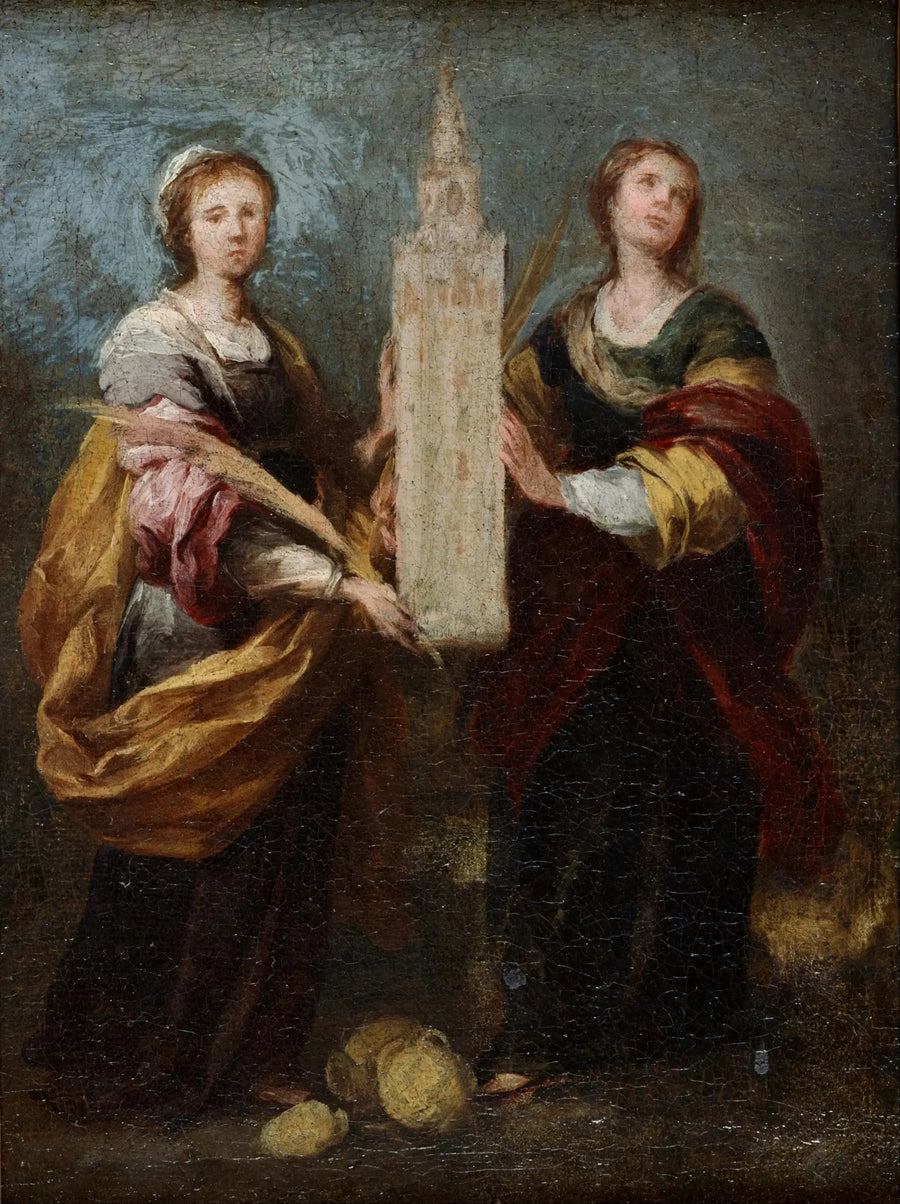 Sainte Justa og Sainte Rufina - Bartolomé Esteban Murillo