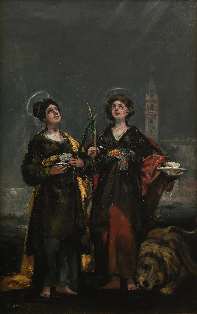Sankt Justus og Sankt Rufina - Francisco de Goya