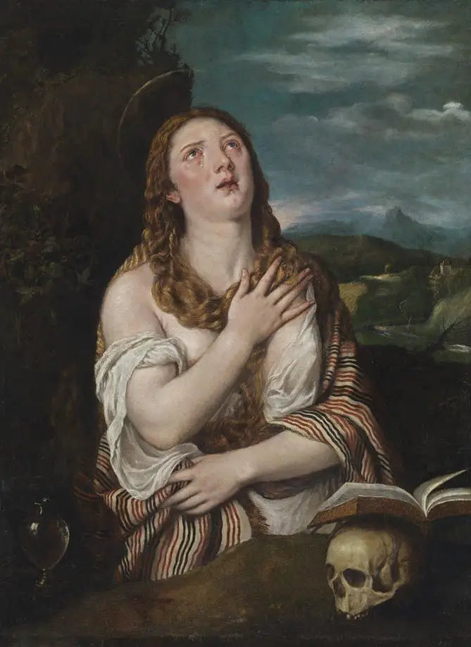 Sainte Madeleine penitent - Titian